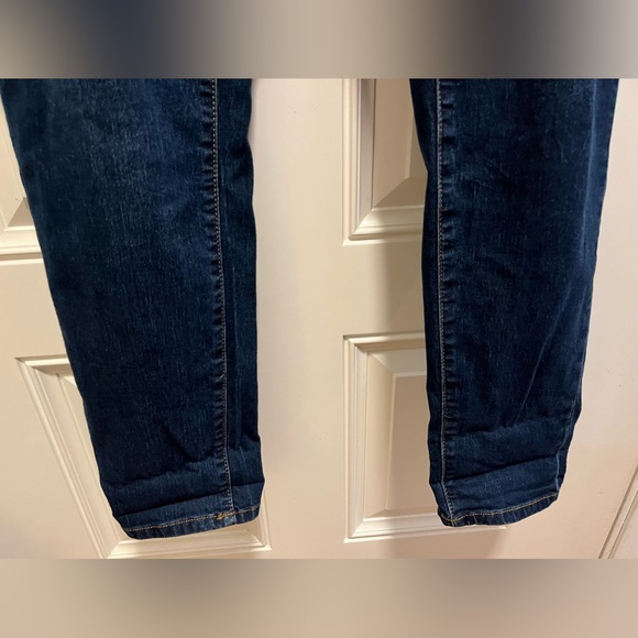 Blue Identity 16W Straight Leg/Skinny 5-pocket Jeans, dark blue wash - Picture 9 of 9